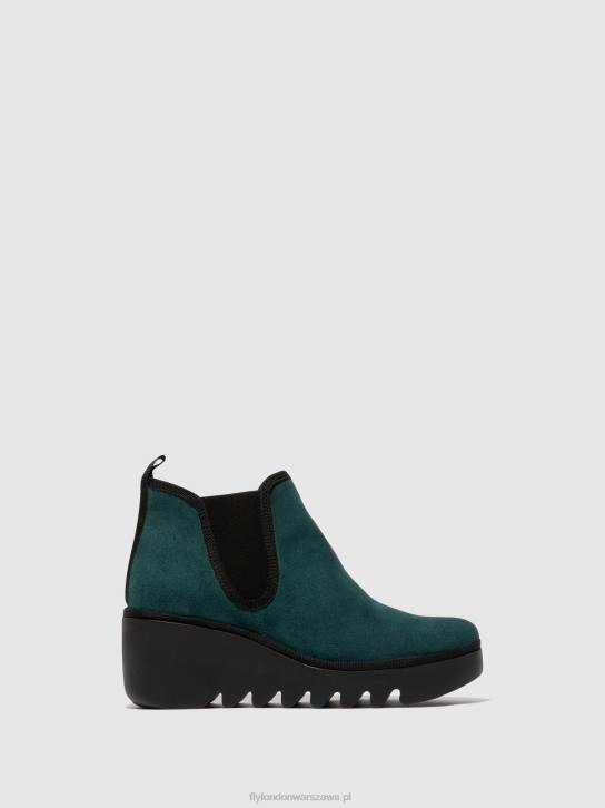 botki chelsea byne349 kobiety L8JJ143 benzyna Fly London