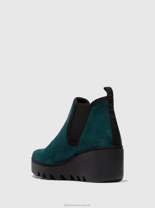 botki chelsea byne349 kobiety L8JJ143 benzyna Fly London
