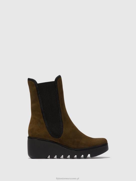 botki chelsea byro395 kobiety L8JJ148 osad Fly London