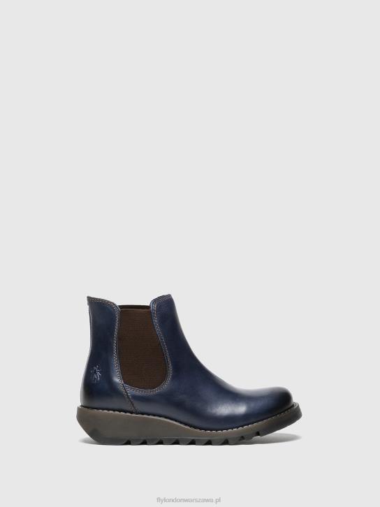 botki chelsea kobiety L8JJ278 niebieski Fly London