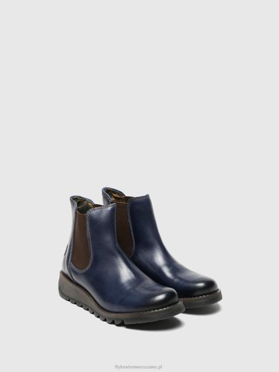 botki chelsea kobiety L8JJ278 niebieski Fly London