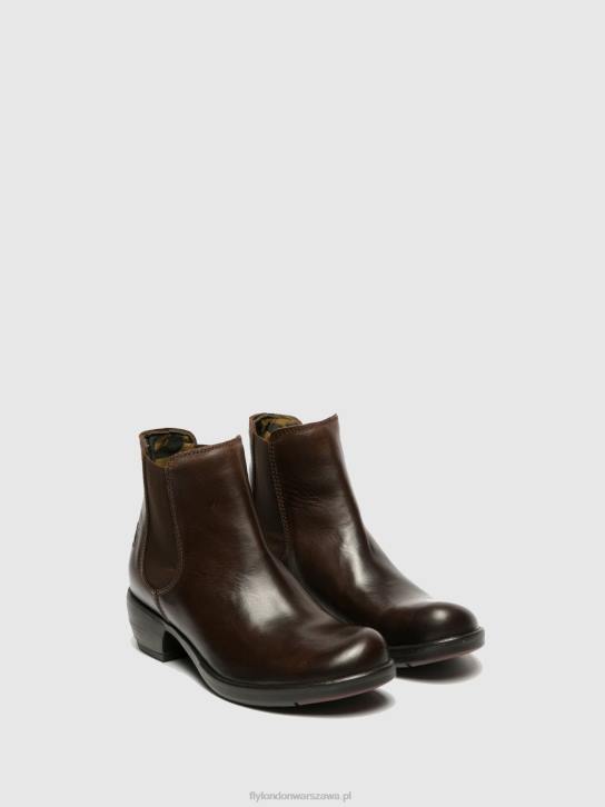 botki chelsea marki dk kobiety L8JJ263 brązowy Fly London