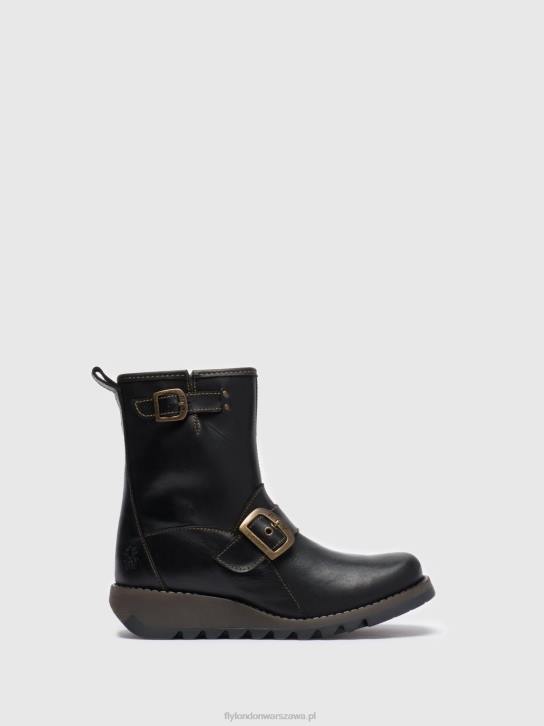 klamra botki sino525 kobiety L8JJ282 czarny Fly London