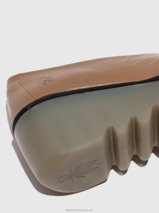 buty wsuwane beso246 kobiety L8JJ643 grunt Fly London