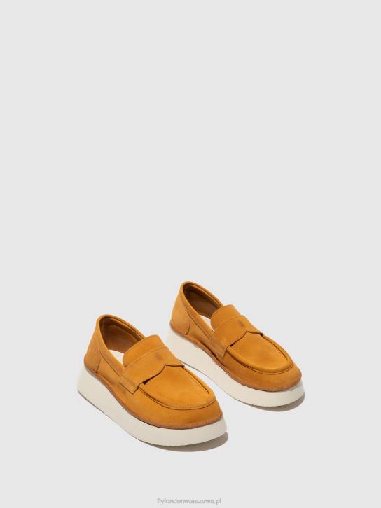 buty wsuwane coaf418 kobiety L8JJ638 kukurydza Fly London