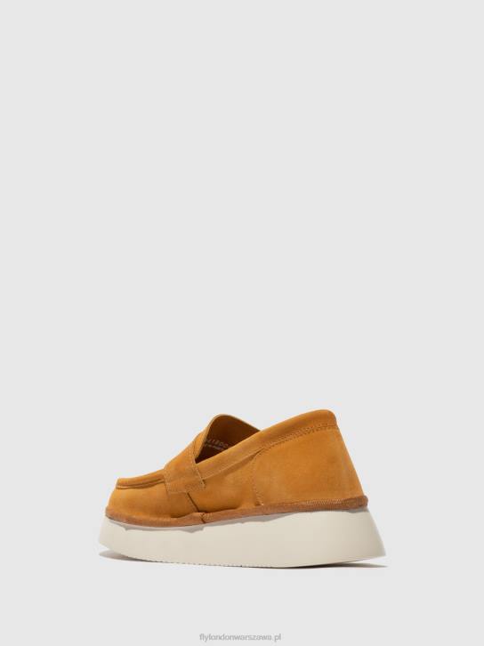 buty wsuwane coaf418 kobiety L8JJ638 kukurydza Fly London