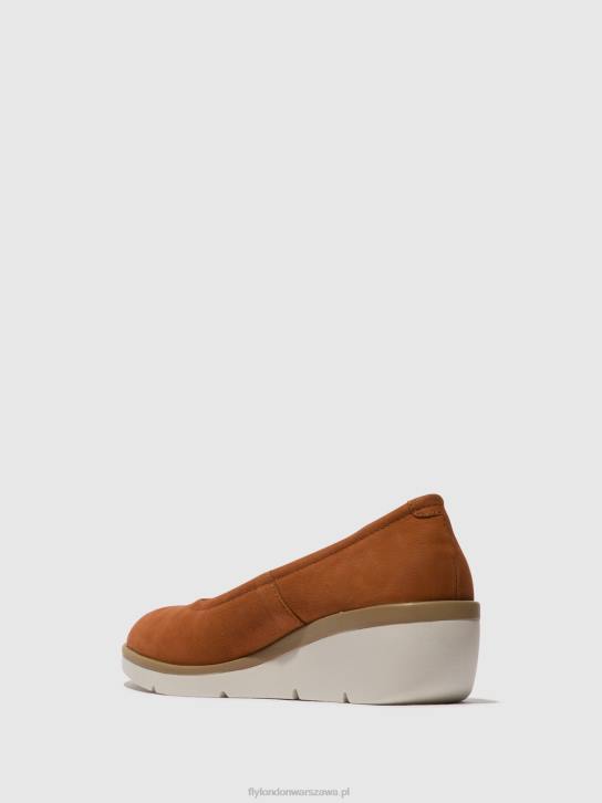 buty wsuwane num570 kobiety L8JJ634 dębnik Fly London