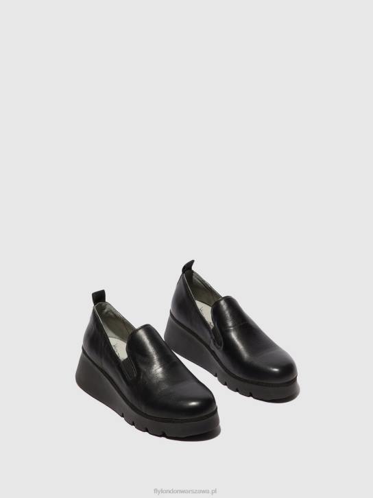 buty wsuwane pece406 kobiety L8JJ664 czarny Fly London