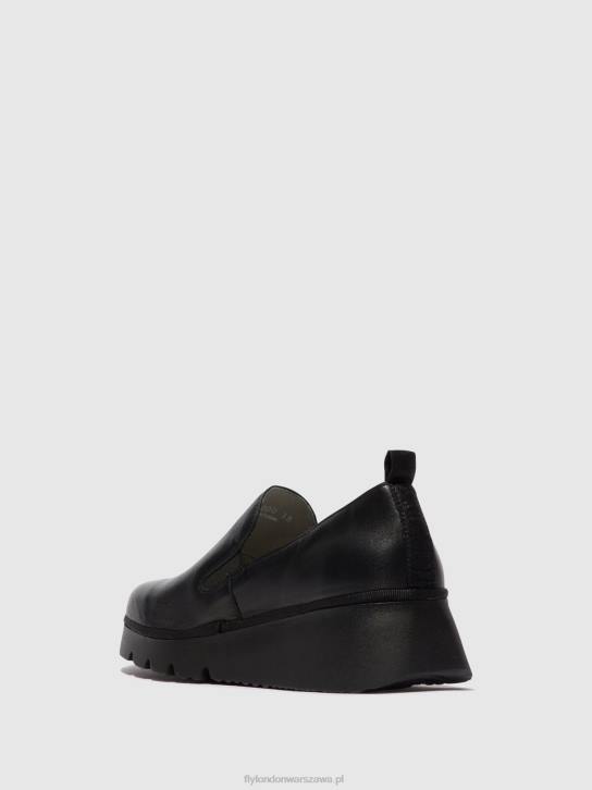 buty wsuwane pece406 kobiety L8JJ664 czarny Fly London