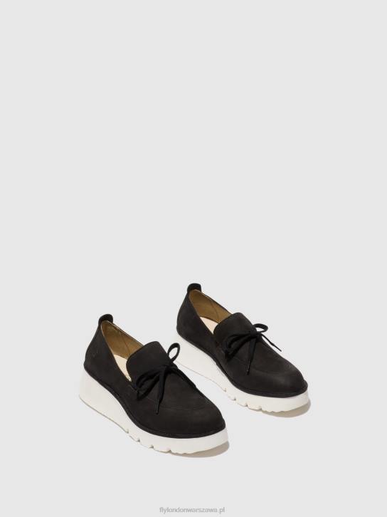 buty wsuwane popi436 kobiety L8JJ635 czarny Fly London