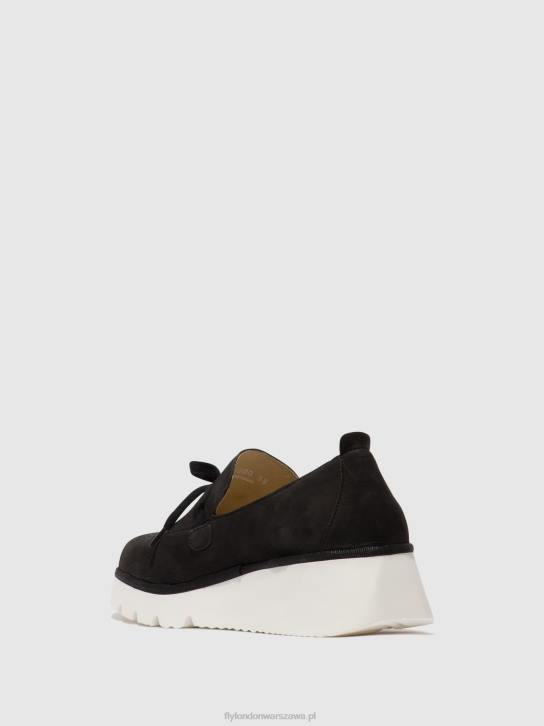 buty wsuwane popi436 kobiety L8JJ635 czarny Fly London