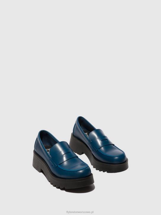 mokasyny buty fosa948 kobiety L8JJ652 niebieski Fly London