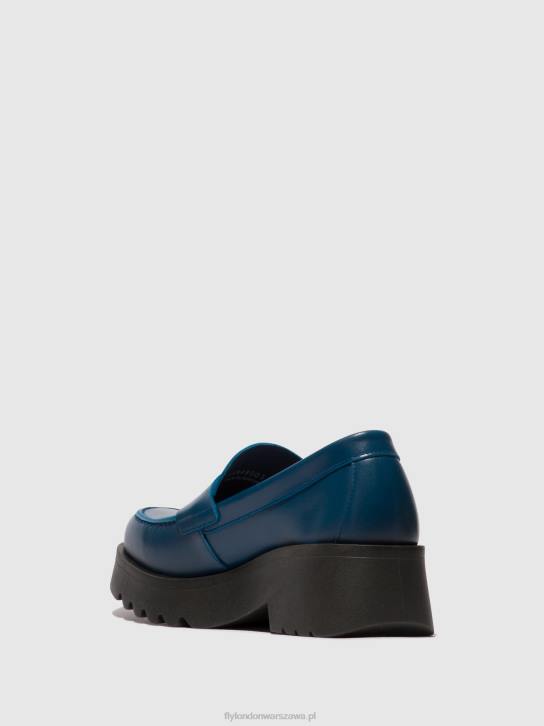 mokasyny buty fosa948 kobiety L8JJ652 niebieski Fly London