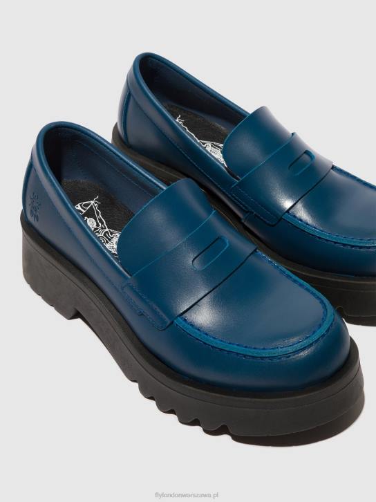 mokasyny buty fosa948 kobiety L8JJ652 niebieski Fly London