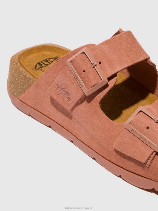klamra sandały caja721 kobiety L8JJ525 Róża Fly London