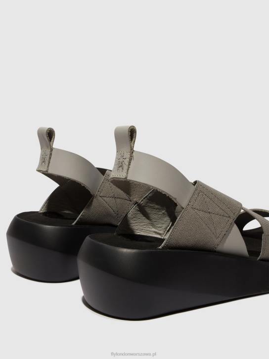 sandały crossover baji848 kobiety L8JJ491 Chmura Fly London