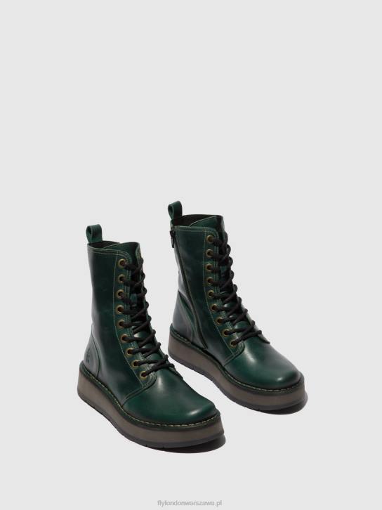 buty sznurowane rami043 kobiety L8JJ290 benzyna Fly London