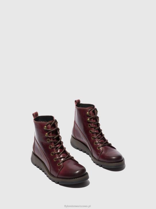 buty sznurowane sore813 kobiety L8JJ328 dywan fioletowy Fly London