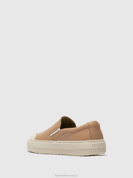 buty wsuwane toaf584 kobiety L8JJ708 nugat Fly London