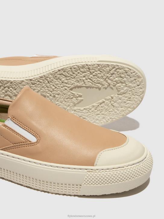 buty wsuwane toaf584 kobiety L8JJ708 nugat Fly London