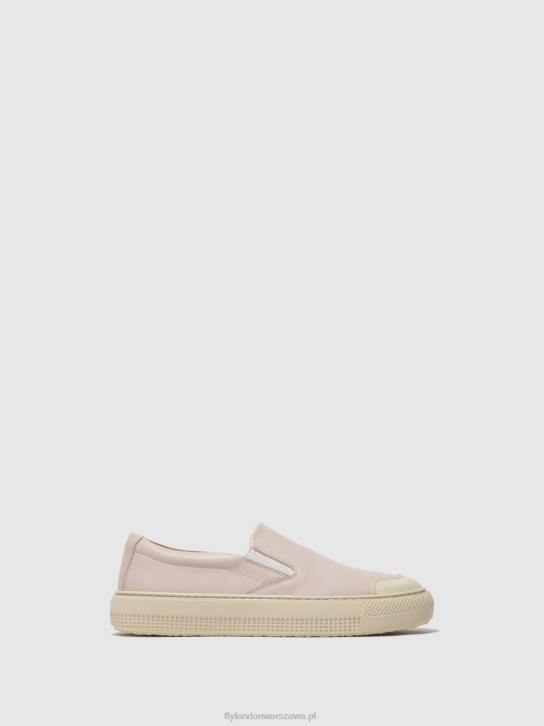 buty wsuwane toaf584 kobiety L8JJ709 różowy Fly London