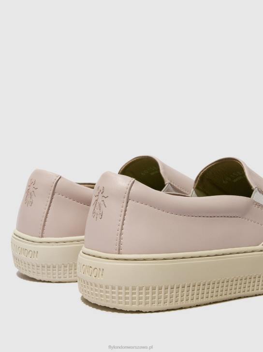 buty wsuwane toaf584 kobiety L8JJ709 różowy Fly London