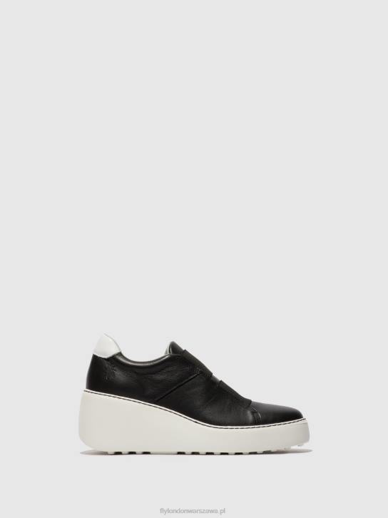 elastyczne buty sportowe dito581 kobiety L8JJ730 czarny Fly London