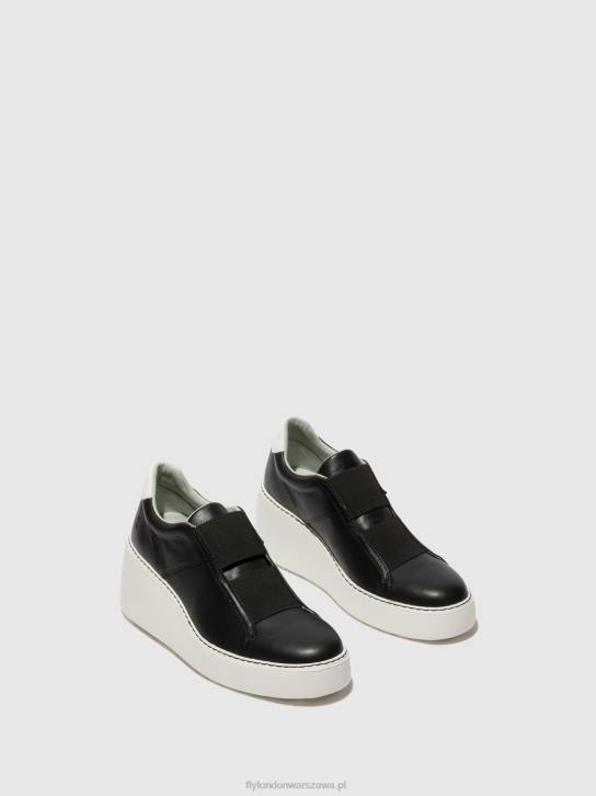 elastyczne buty sportowe dito581 kobiety L8JJ730 czarny Fly London