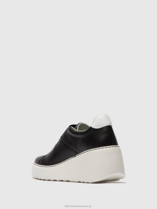 elastyczne buty sportowe dito581 kobiety L8JJ730 czarny Fly London