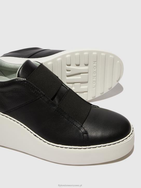 elastyczne buty sportowe dito581 kobiety L8JJ730 czarny Fly London