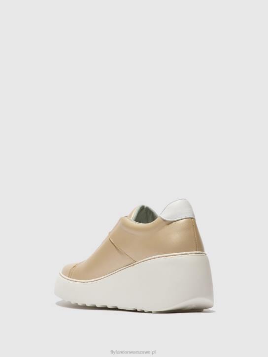 elastyczne buty sportowe dito581 kobiety L8JJ731 złoto Fly London