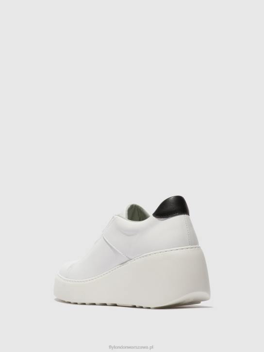 elastyczne buty sportowe dito581 kobiety L8JJ732 biały Fly London