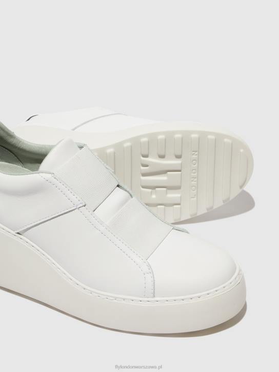 elastyczne buty sportowe dito581 kobiety L8JJ732 biały Fly London