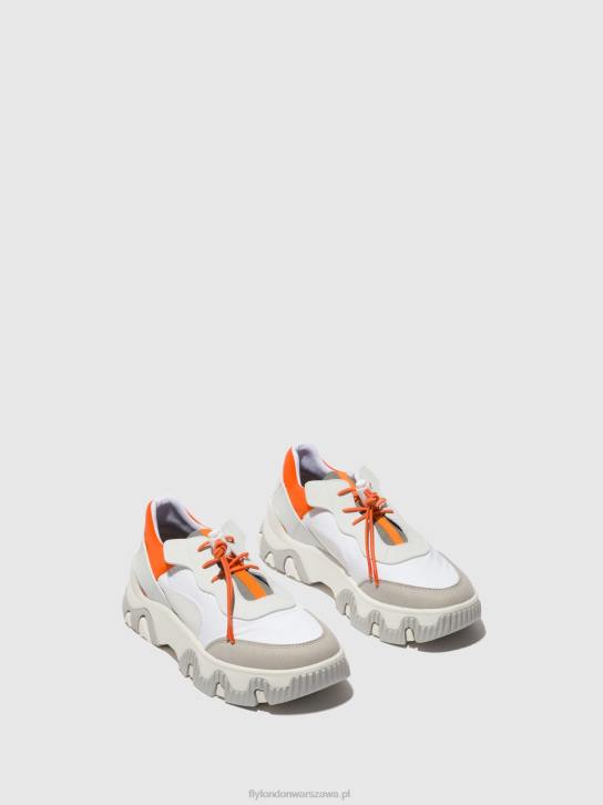 elastyczne buty sportowe fian634 kobiety L8JJ748 białawy/koralowy Fly London