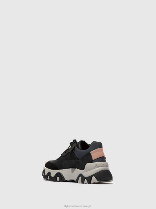 elastyczne buty sportowe fian634 kobiety L8JJ772 multi czarny Fly London
