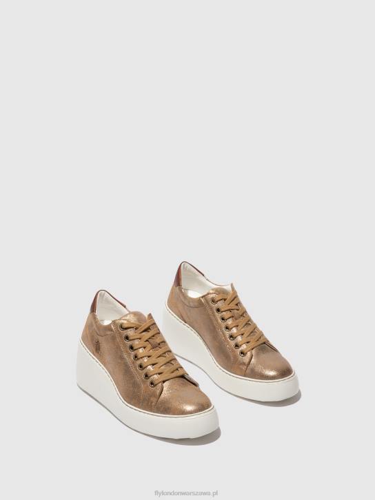 sznurowane buty sportowe dile450 kobiety L8JJ754 luna Fly London