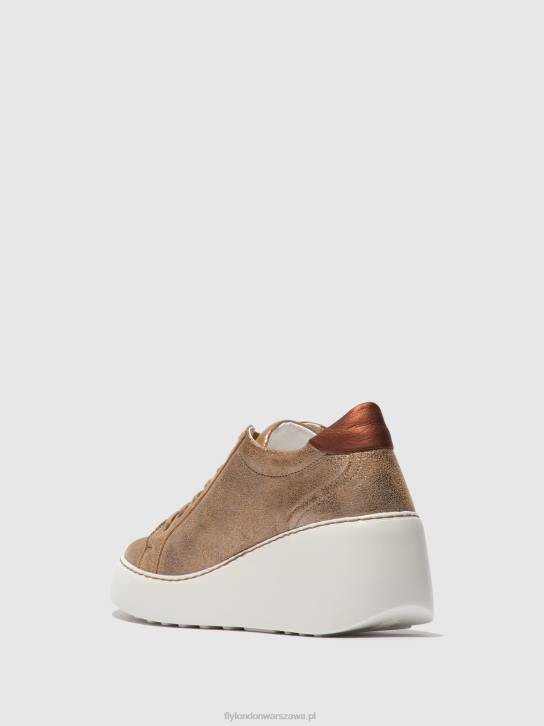 sznurowane buty sportowe dile450 kobiety L8JJ754 luna Fly London