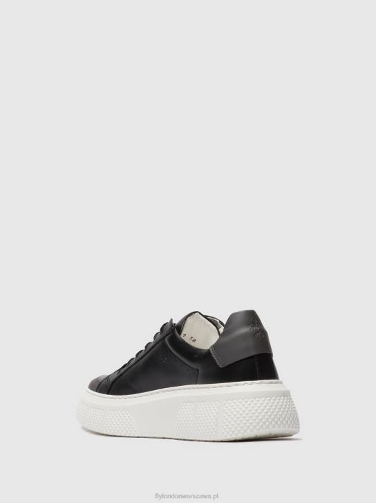 sznurowane buty sportowe emmy510 kobiety L8JJ760 czarny Fly London