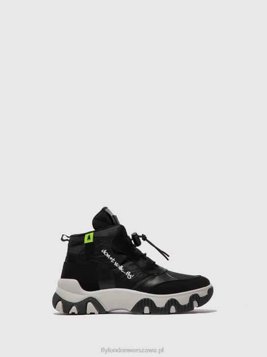 sznurowane buty sportowe fumo892 kobiety L8JJ745 multi czarny Fly London