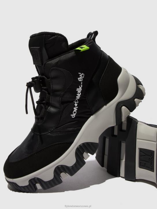 sznurowane buty sportowe fumo892 kobiety L8JJ745 multi czarny Fly London