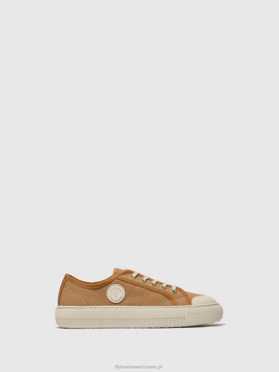 sznurowane buty sportowe tere557 kobiety L8JJ740 kolor ciemnoszary Fly London