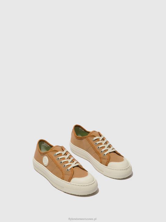 sznurowane buty sportowe tere557 kobiety L8JJ740 kolor ciemnoszary Fly London