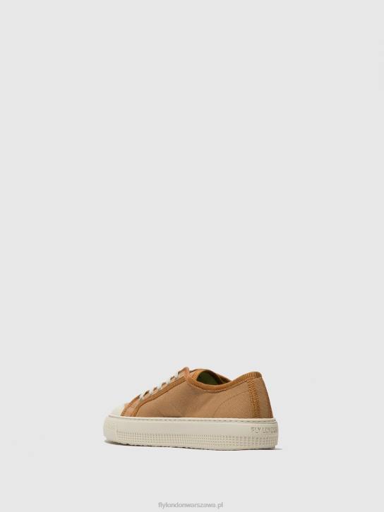 sznurowane buty sportowe tere557 kobiety L8JJ740 kolor ciemnoszary Fly London
