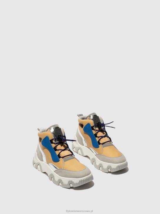 wysokie buty sportowe feny633 kobiety L8JJ747 brzoskwinia Fly London