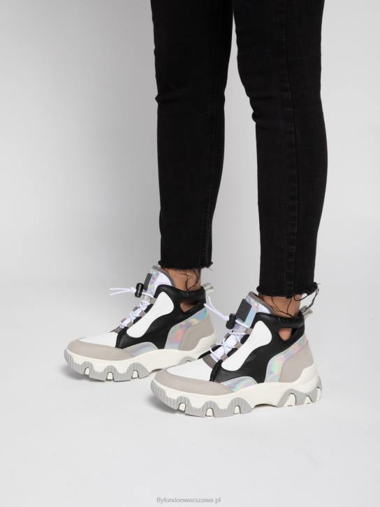 wysokie buty sportowe feny633 kobiety L8JJ775 wielokolorowy Fly London