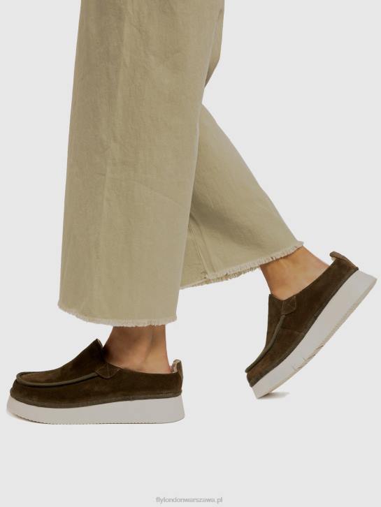 buty zamknięte ceze361 kobiety L8JJ692 osad Fly London