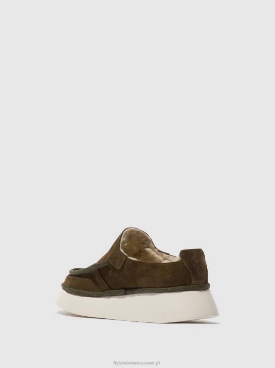 buty zamknięte ceze361 kobiety L8JJ692 osad Fly London
