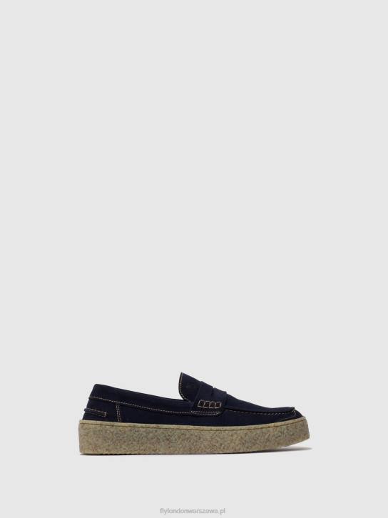 buty wsuwane roel517 mężczyźni L8JJ828 marynarka wojenna Fly London