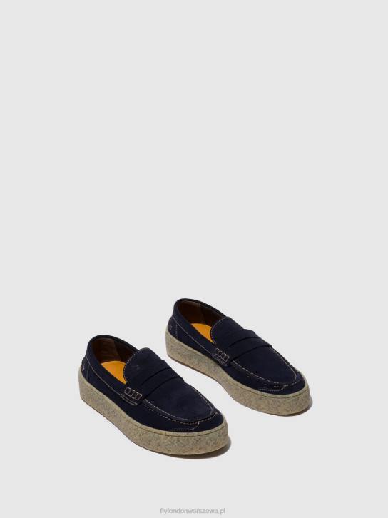 buty wsuwane roel517 mężczyźni L8JJ828 marynarka wojenna Fly London