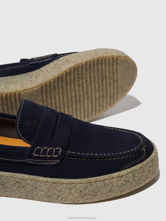 buty wsuwane roel517 mężczyźni L8JJ828 marynarka wojenna Fly London